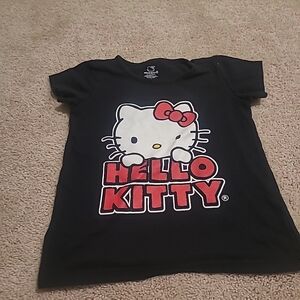 Hello Kitty Black Kids T-Shirt
